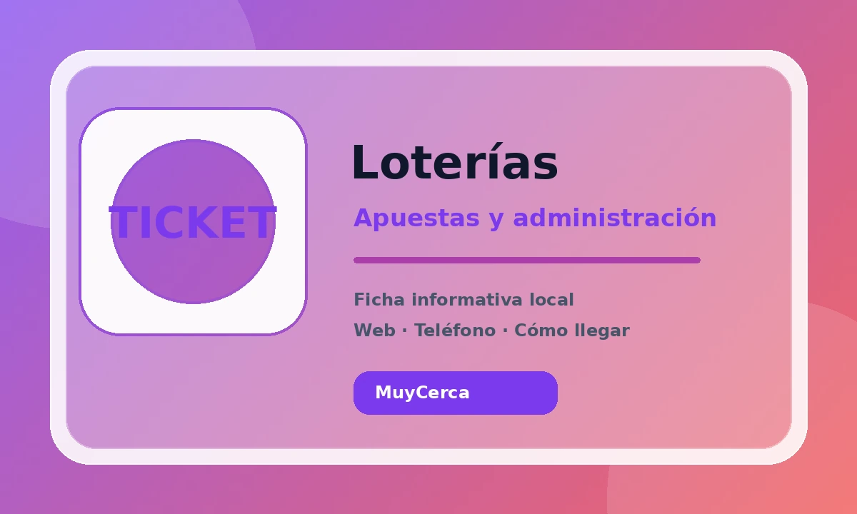 Administraciones de lotería