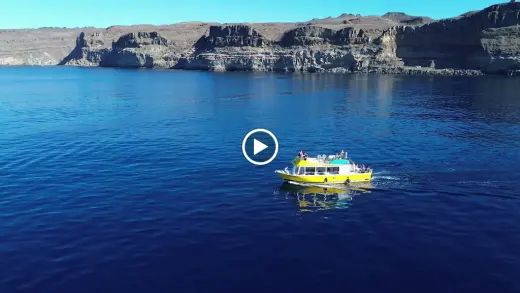 Yellow Boat Mogan. Boat Trip Gran Canaria